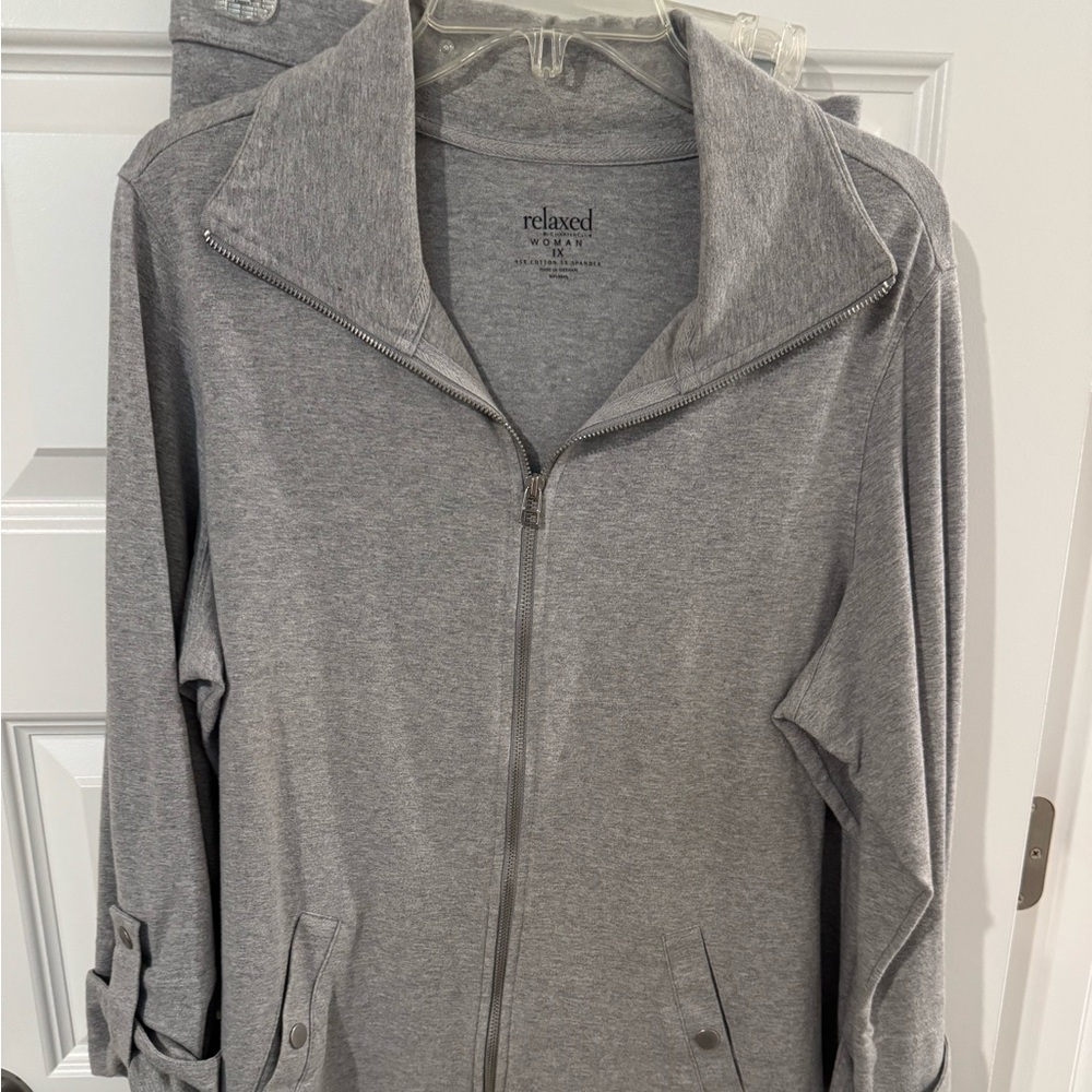 Charter Club Relaxed Gray Apparel 1X